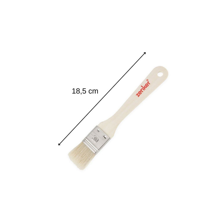 Pinceau de pâtisserie et de cuisine en bois FSC 18,5 cm en tout Zenker Smart Pastry