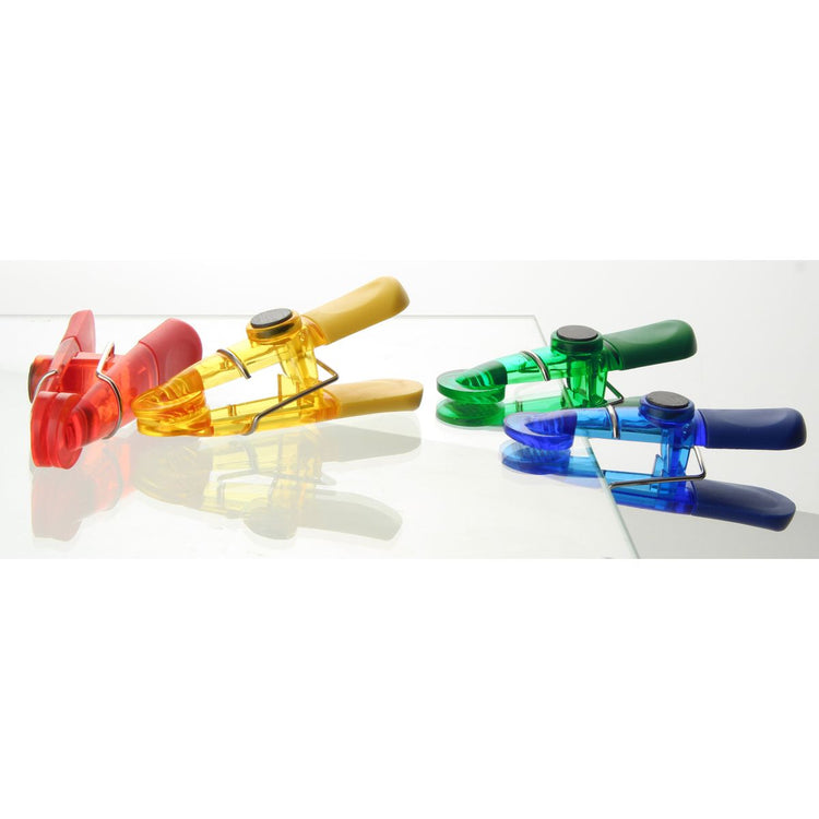 Lot de 4 pinces magnétiques Fackelmann Tecno