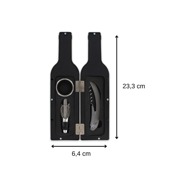 Coffret cadeau pour bouteille de vin Fackelmann