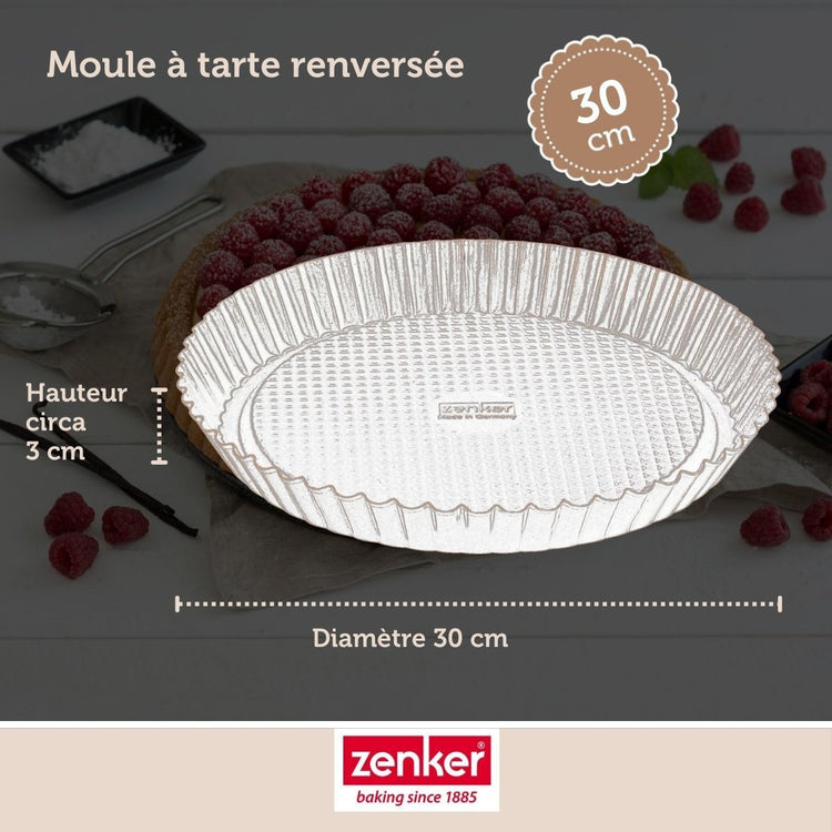 Set de 4 ustensiles de pâtisserie moule à gâteaux 2 bols et spatule pâtisserie Black metallic Black mettallic Zenker Black mettallic