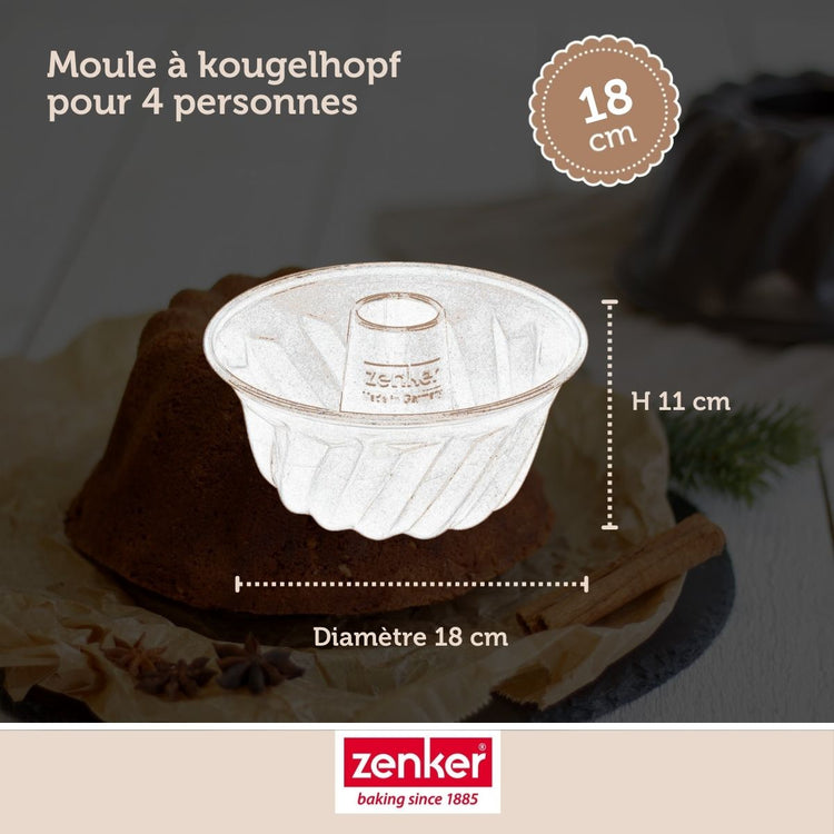 Set de 5 ustensiles de pâtisserie moule à gâteaux bols spatule pâtisserie et verre doseur Spécial mini Spécial mini Zenker Spécial mini