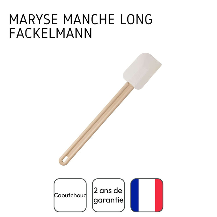 Ensemble de 2 Maryses de pâtisserie et de cuisine manche en résine 42 cm Fackelmann
