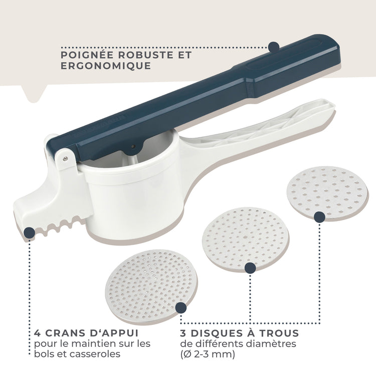 Presse purée et spaetzle manuel Fackelmann Easy Prepare