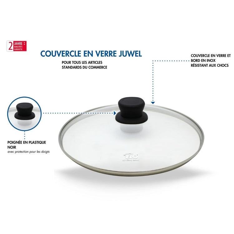 Couvercle de cuisson en verre 20 cm Elo