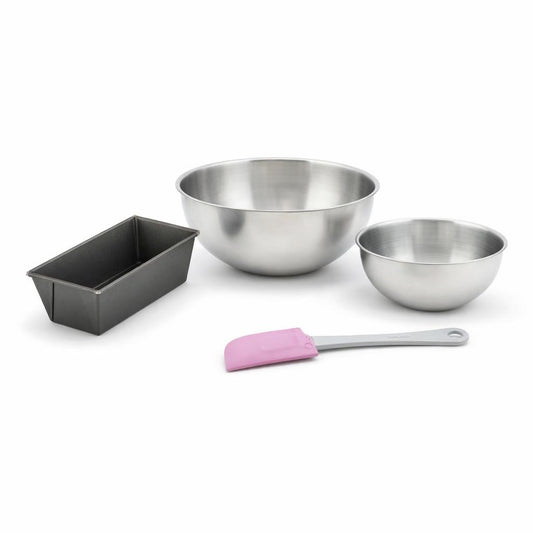Set de 4 ustensiles de pâtisserie moule à gâteaux 2 bols et spatule Spécial mini Spécial mini Zenker Spécial mini