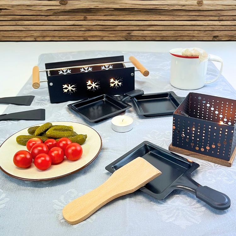 Raclette a la bougie 2 personnes Fackelmann spécialités culinaires
