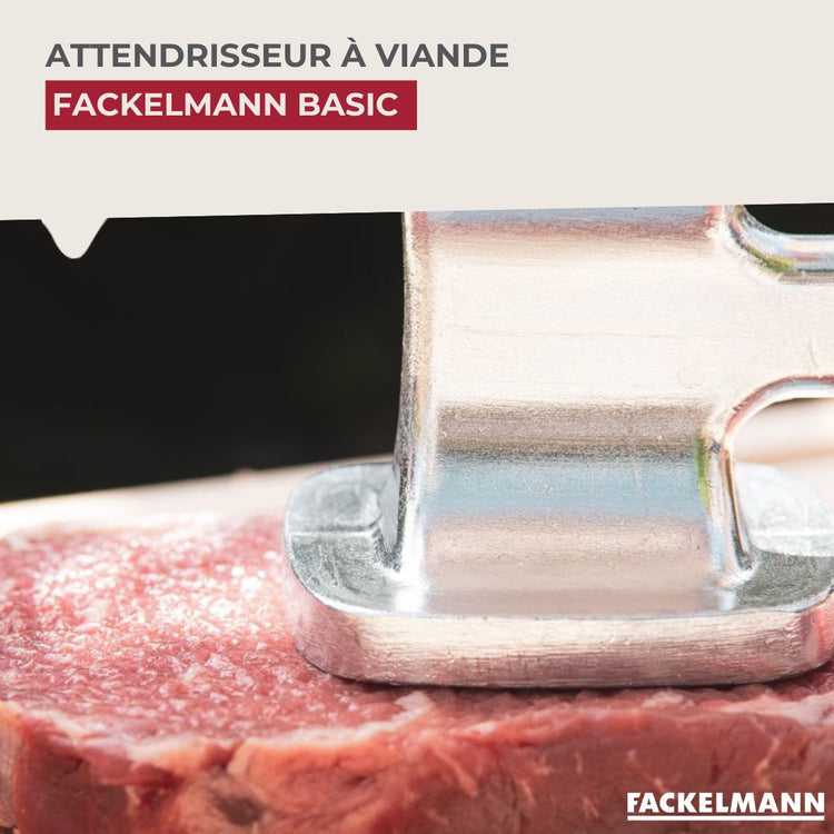 Attendrisseur à viande en aluminium 22 cm Fackelmann Basic