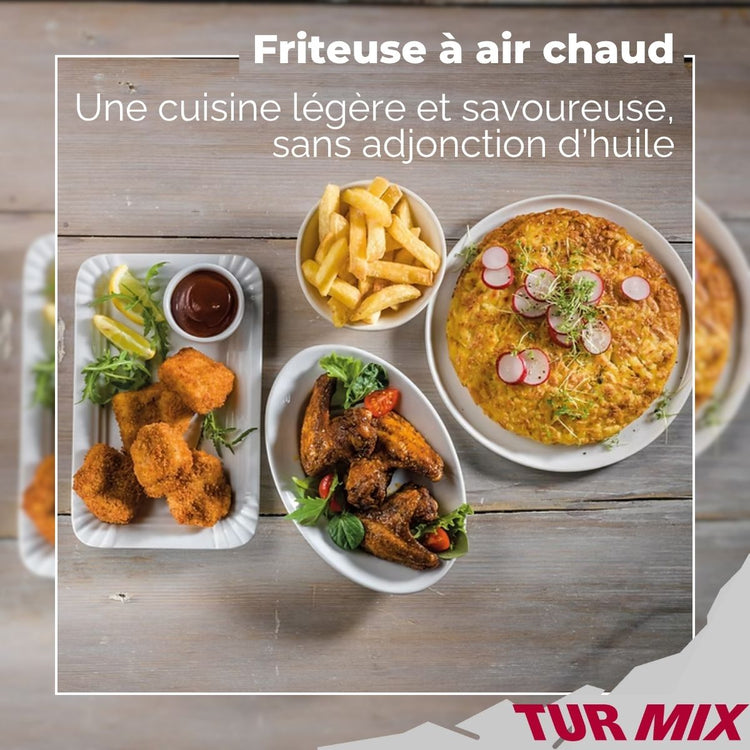 Friteuse à air chaud 3,5 L Turmix