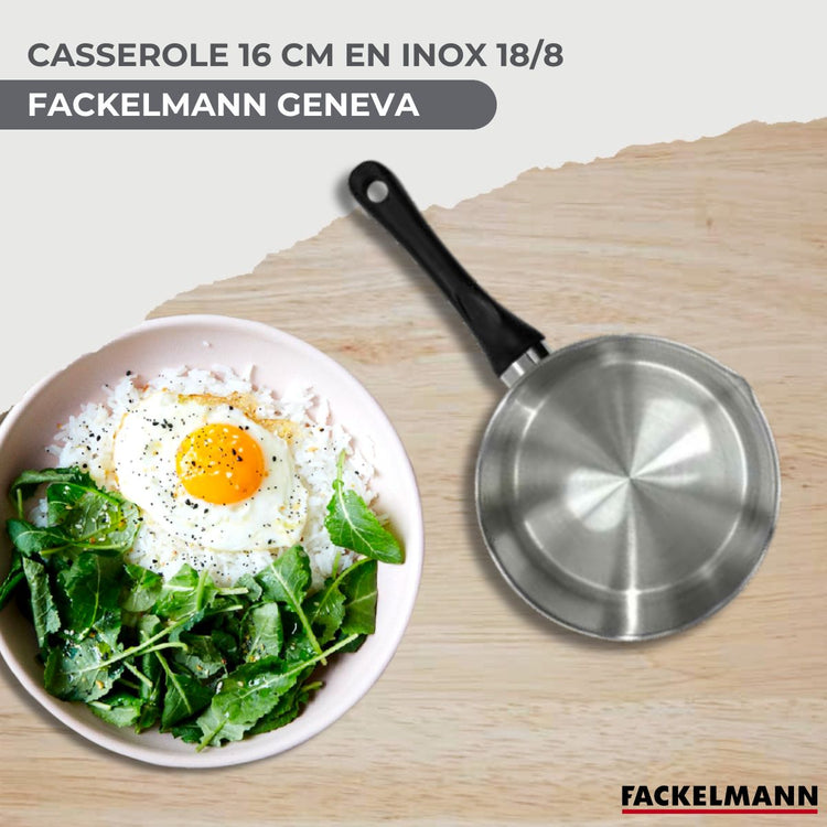Casserole en inox 16 cm Fackelmann Geneva