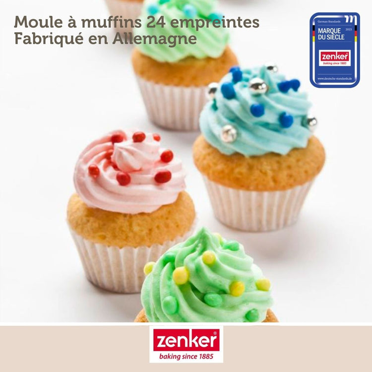 Set de 5 ustensiles de pâtisserie moule à gâteaux bol spatule et verre doseur Black metallic Black mettallic Zenker Black mettallic