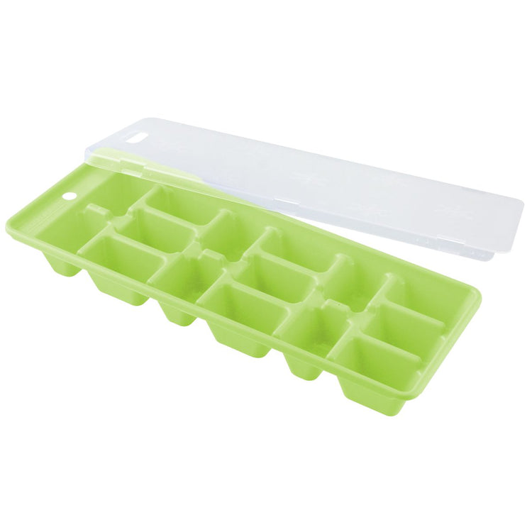 Lot de 3 bacs à glaçons coloré avec couvercle pour 15 glaçons Fackelmann Bar Concept