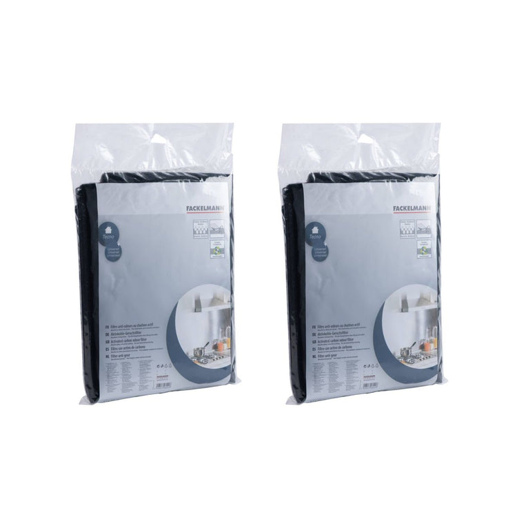 Lot de 2 filtres hotte 47 x 57 cm Fackelmann Tecno