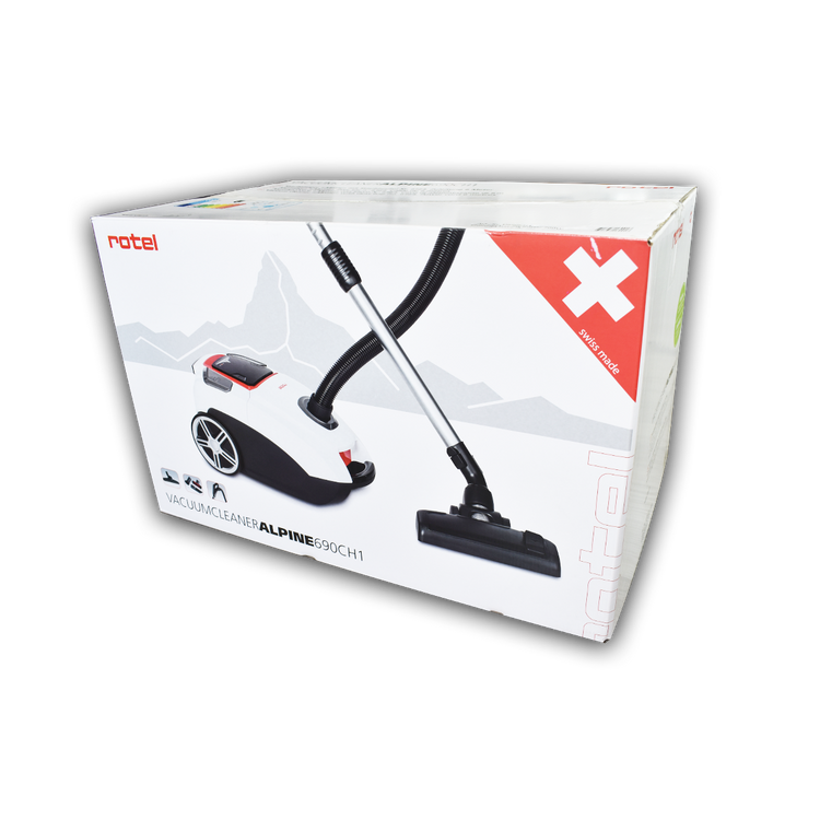 Aspirateur traineau avec sac comprenant 3 embouts Rotel