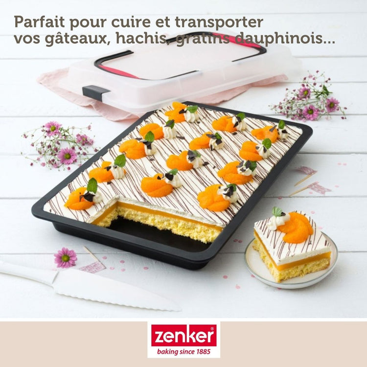 Plaque de cuisson 42 cm avec couvercle Zenker Special To Go