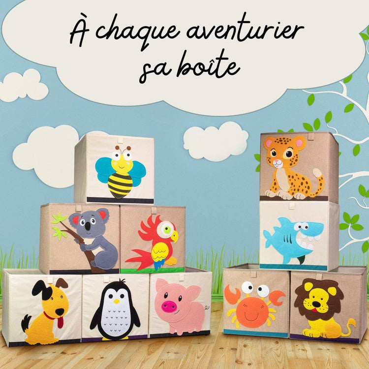 Boîte de rangement "cochon" , compatible avec l'étagère IKEA KALLAX Lifeney