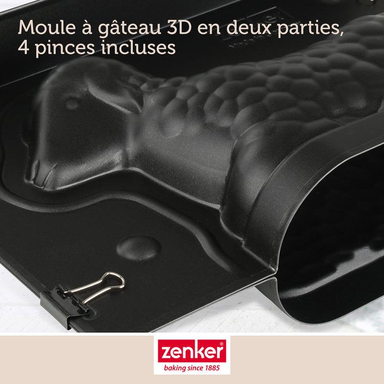 Moule agneau pascal 3D 700 ml pour Pâques Zenker