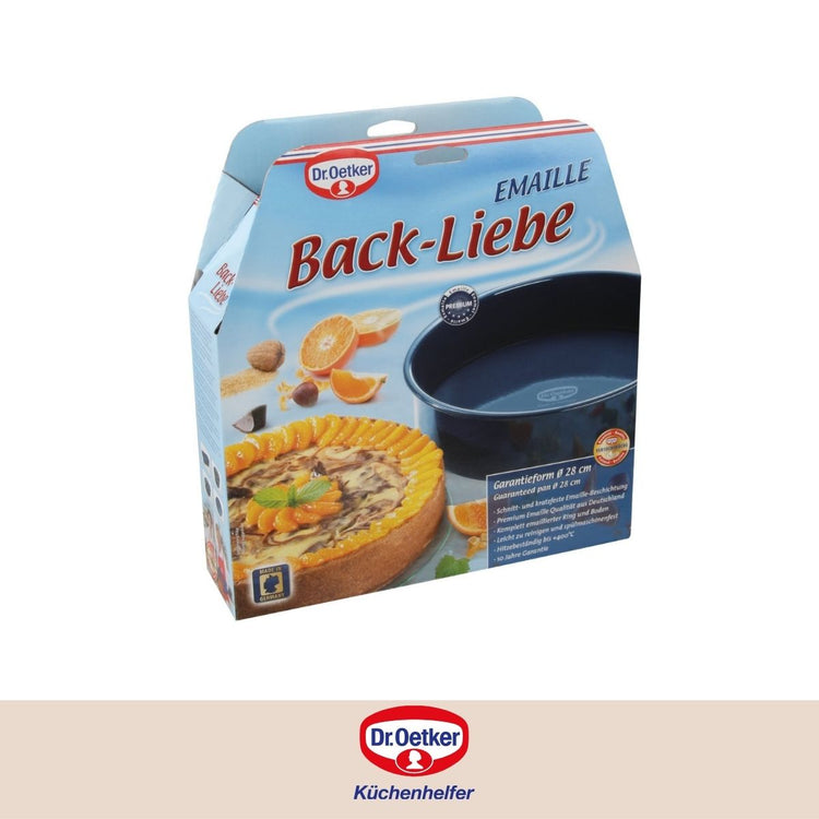 Moule à manqué à charnière 28 cm Dr Oetker Back Liebe