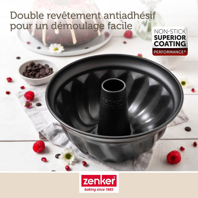 Moule à kouglof 22 cm Zenker PerfectBack+