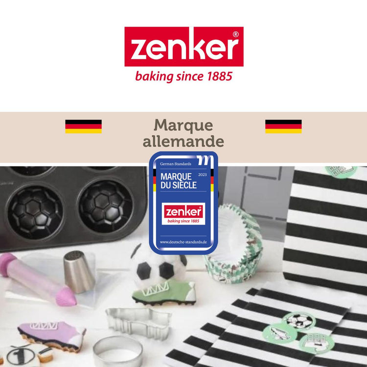 Moule Hémisphérique avec support Zenker Spécial football