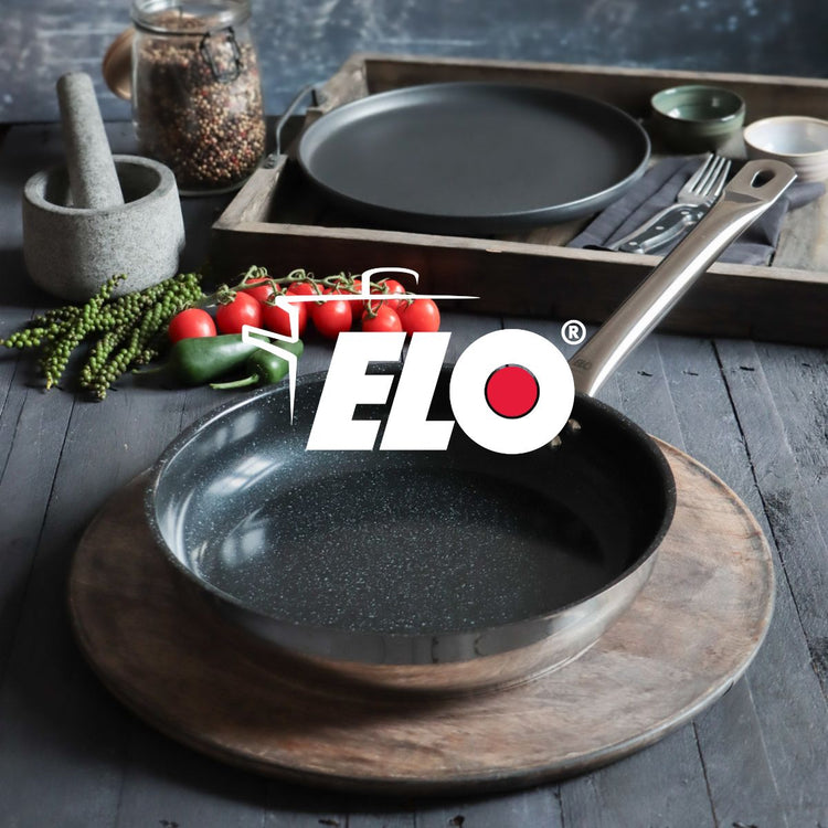 Poêle de cuisson avec revêtement céramique sans PFAS 28 cm Profi Therm Platinum Elo
