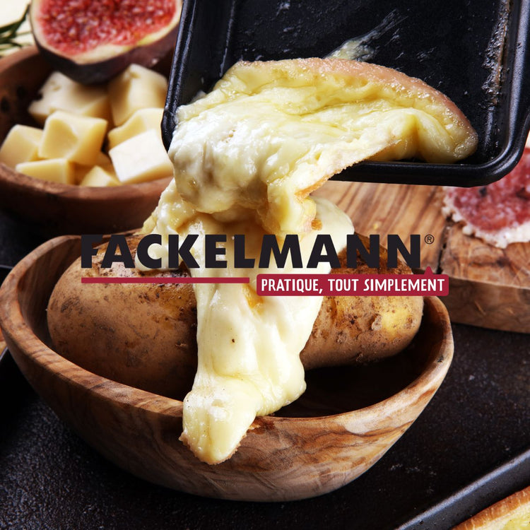 Lot de 6 spatules à raclette en bois Fackelmann Wood Edition