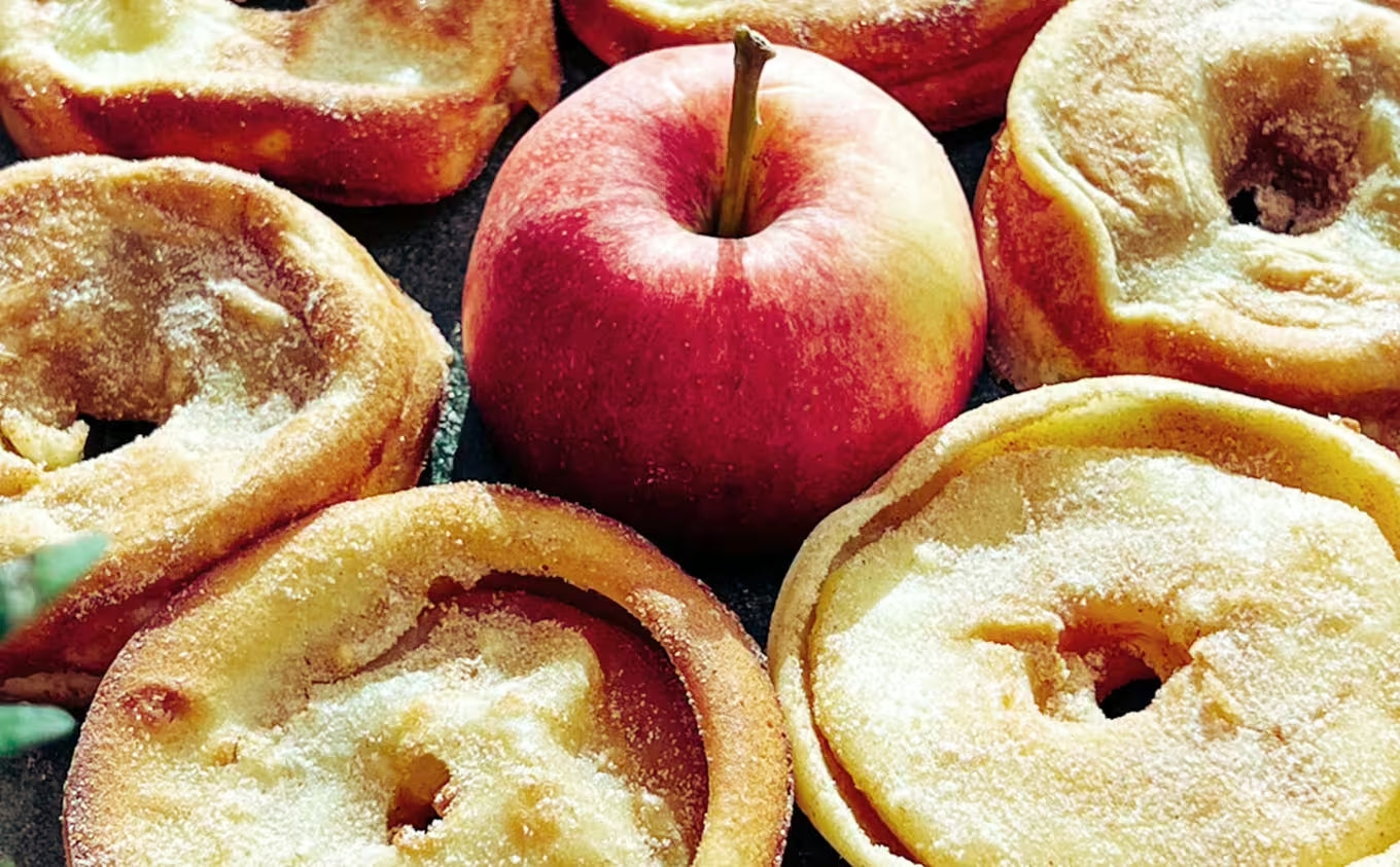 Beignets de pommes comme ceux de grand-mère