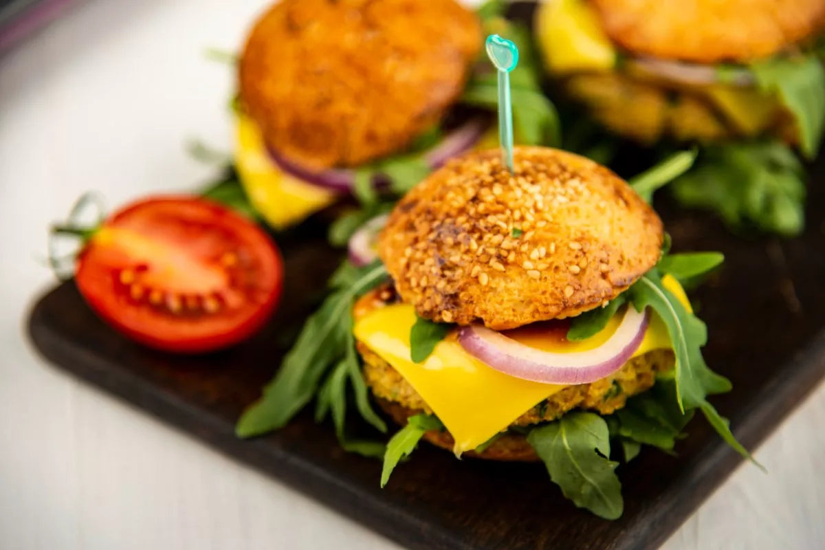 La recette des mini-burgers végétariens