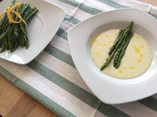La recette du velouté d'asperges