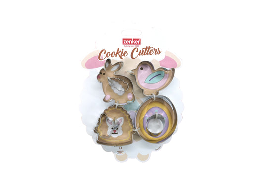 Lot de 7 Emporte-pièces  Pâques Inox Zenker Pâques