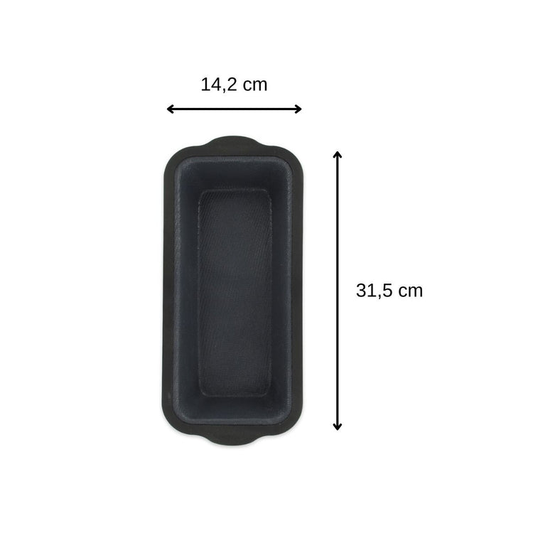 Lot de 2 moules à gâteaux 31,5/14,2 cm en silicone Silicone fibre de verre Silicone fibre de verre Zenker  Silicone fibre de verre