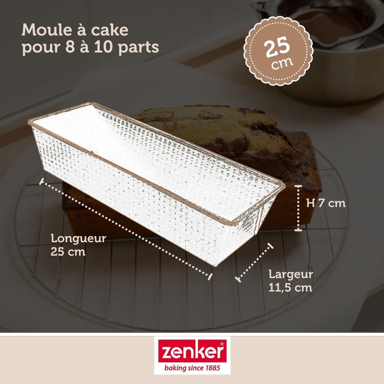 Moule à cake 25 cm Zenker Pure