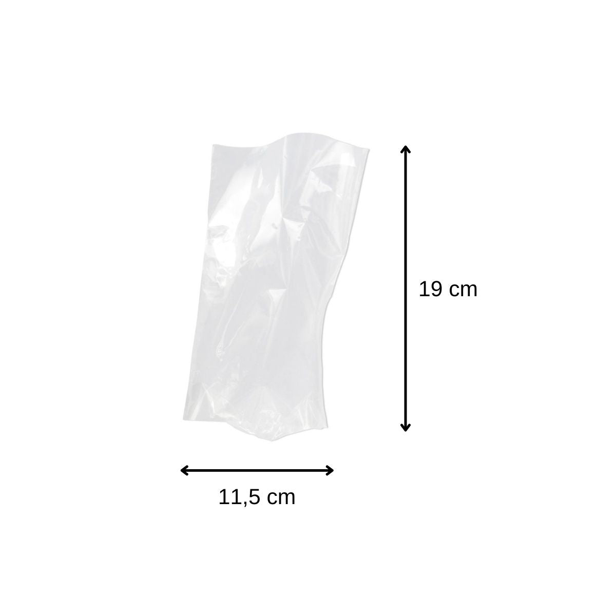 Lot de 10 sachets biscuits transparents Zenker