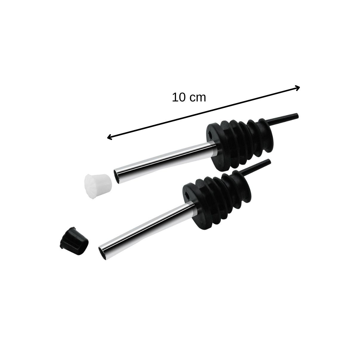 Lot de 2 becs verseurs pour bouteille Fackelmann