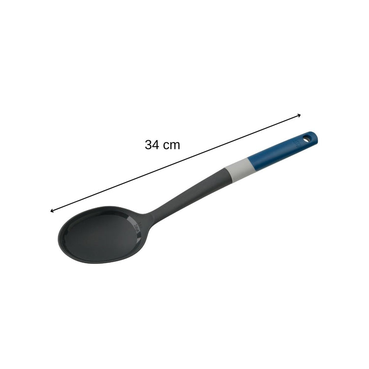 Cuillère doseuse manche bleu foncé 34 cm Tasty Core