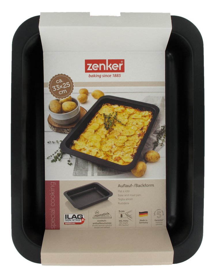Plat à four 33 x 25 cm Zenker Spécial Cooking