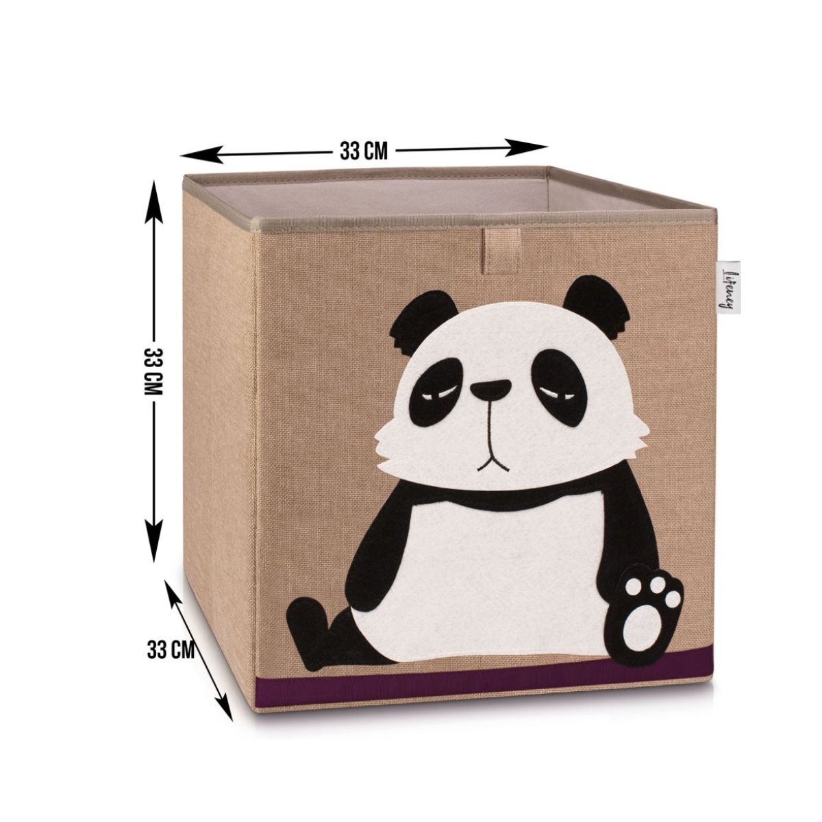 Boîte de rangement "panda" , compatible avec l'étagère IKEA KALLAX Lifeney