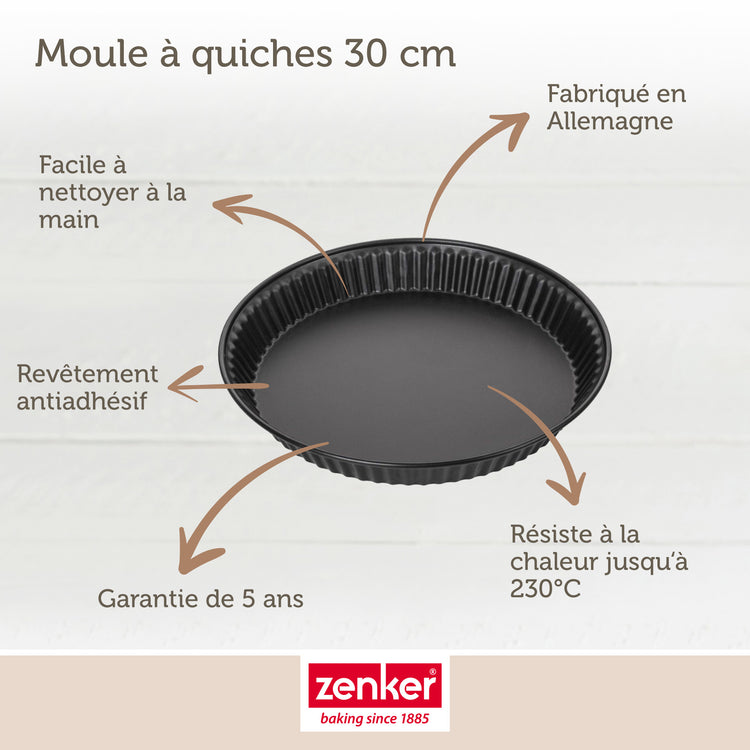 Set de 5 ustensiles de pâtisserie moule à gâteaux bol spatule et verre doseur Spécial crountries Spécial crountries Zenker  Spécial crountries