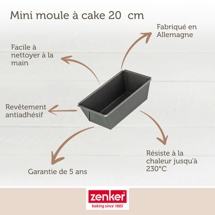 Set de 5 ustensiles de pâtisserie moule à gâteaux bol spatule pâtisserie et verre doseur Spécial mini Spécial mini Zenker  Spécial mini