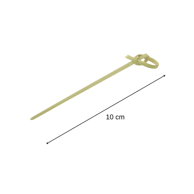 Lot de 100 pics à brochettes en bambou de 10 cm Fackelmann Wood Edition