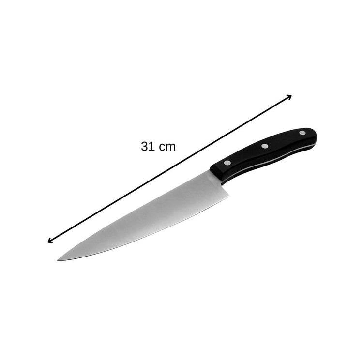 Ensemble de 4 couteaux de cuisine 20, 22, 26 et 31 cm Nirosta Fit