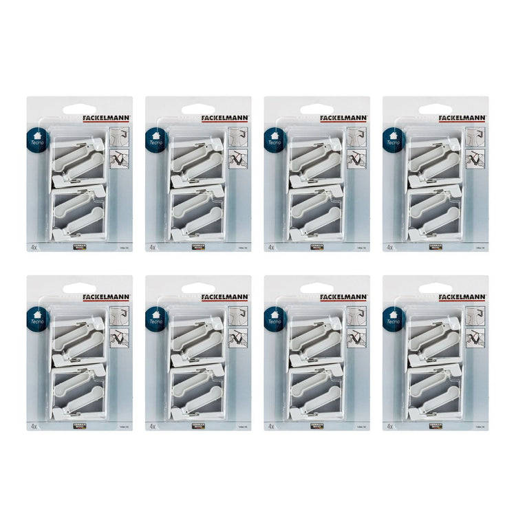 Lot de 32 pinces à nappe avec ressort Fackelmann Tecno