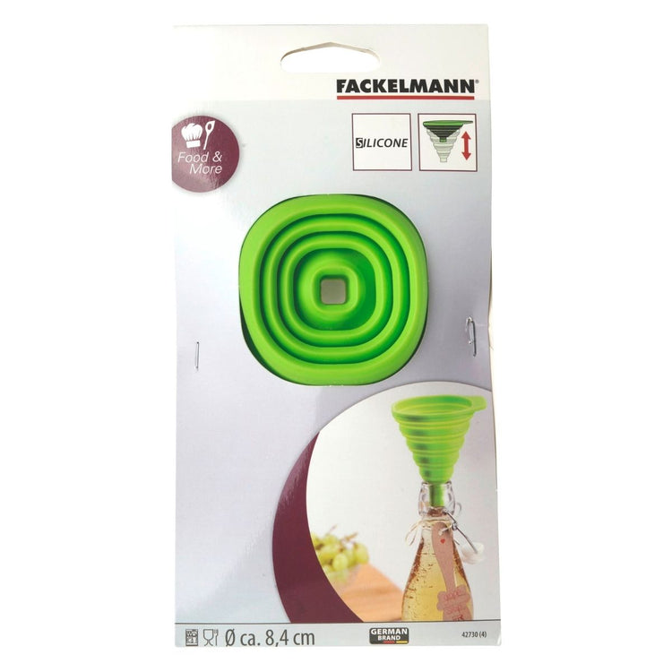 Ensemble de 2 Entonnoirs pliable diamètre 8,5 cm Fackelmann Basic