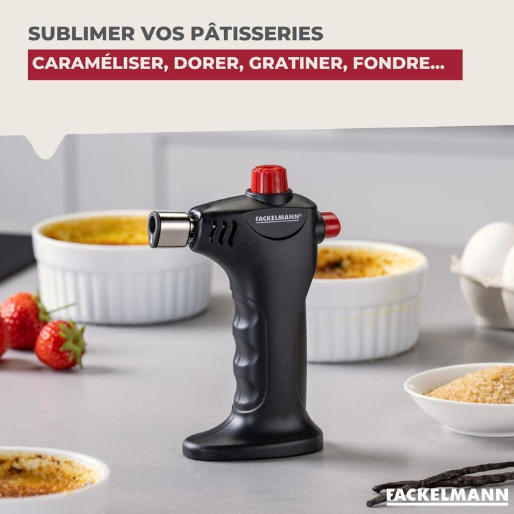 Chalumeau de cuisine à gaz Fackelmann