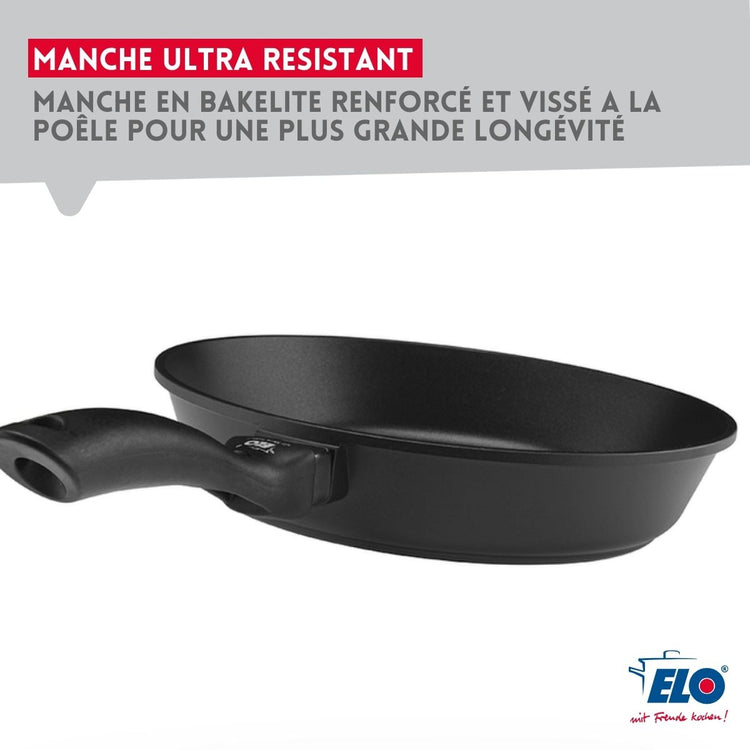 Poêle à frire 20 cm sans PFAS Elo Alucast
