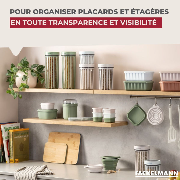 Boite à Provisions 1,7 Litre Fackelmann Storage