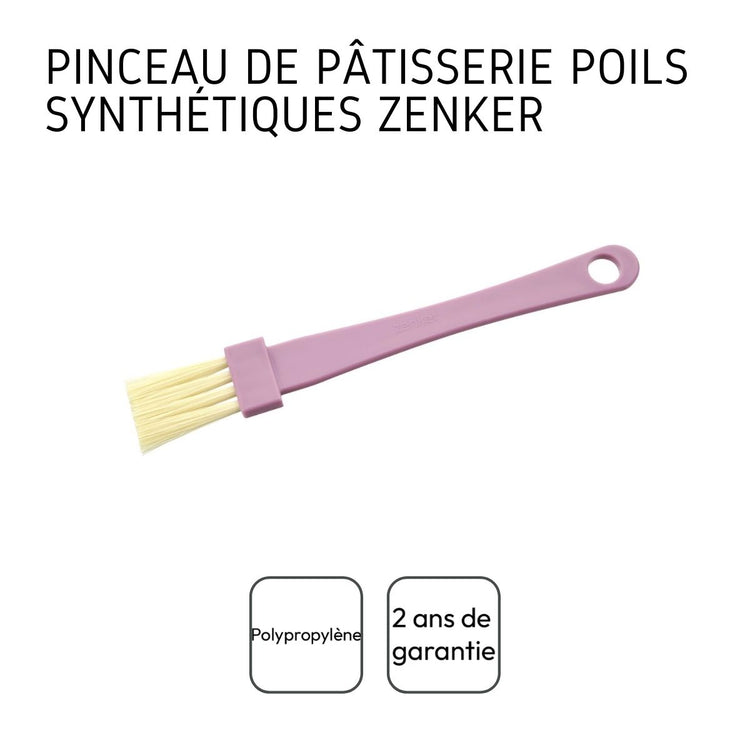 Pinceau de pâtisserie rose Zenker Sweet Sensation
