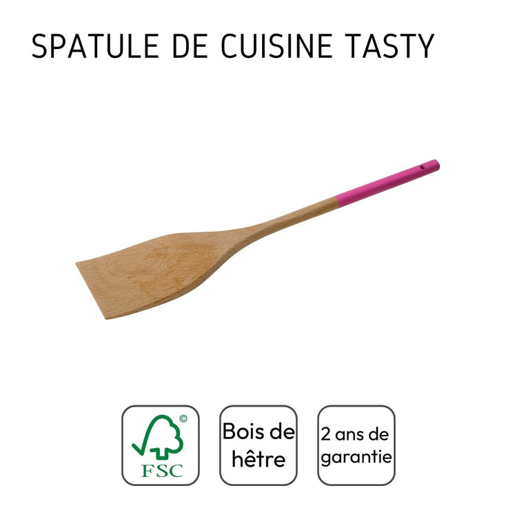 Spatule de cuisine en bois 30 cm Tasty Green