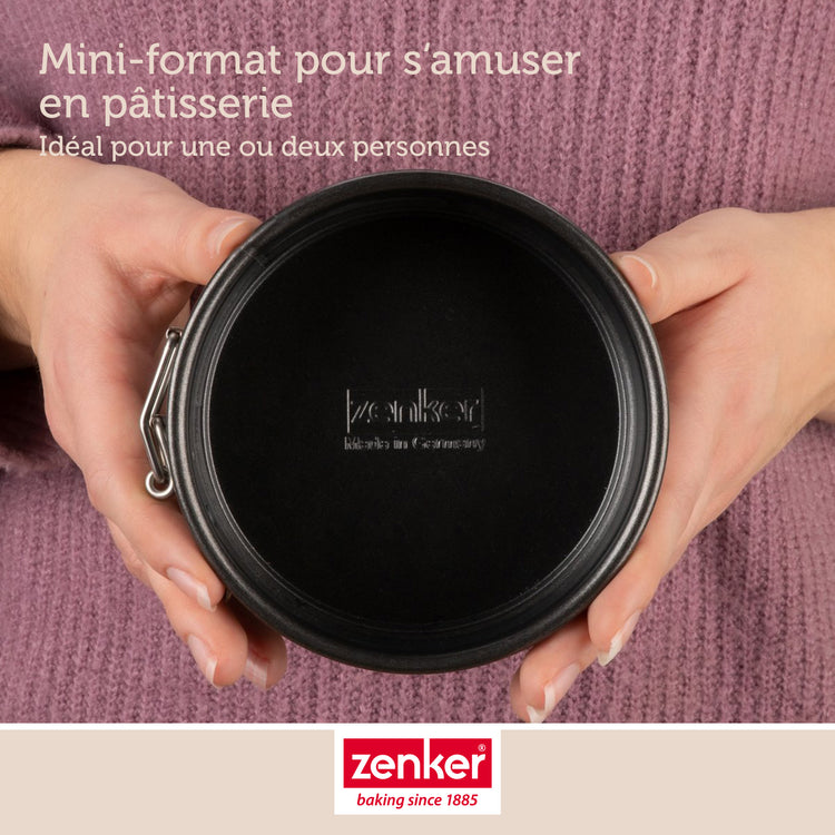 Set de 4 ustensiles de pâtisserie moule à manqué 2 bols et spatule en silicone Spécial mini Spécial mini Zenker  Spécial mini