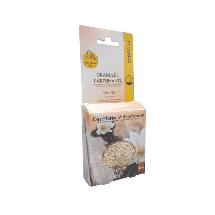 Sachets de granulés de parfum pour aspirateur à la vanille TopFilter
