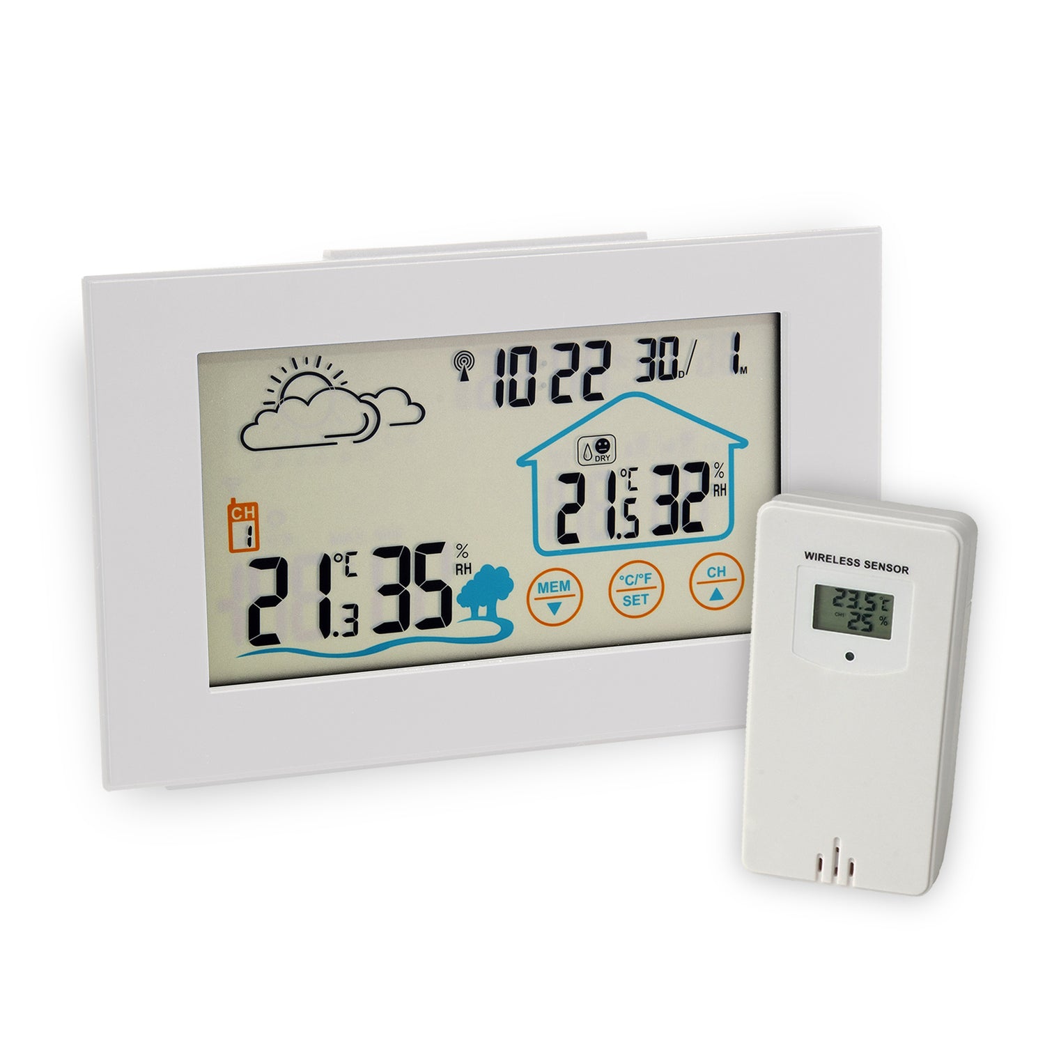 Station météo numérique intérieur / extérieur Fackelmann Tecno